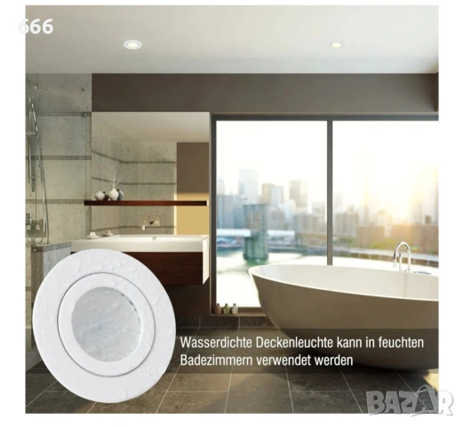 Комплект от 6 LED лунички за вграждане., снимка 9 - Други - 54728134