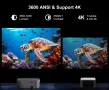 домашно кино, проектор Everycom HQ11W Android 15, снимка 5