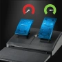 Състезателен волан с педали Subsonic Superdrive SV650, снимка 5