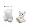 3D коте въздушна целувка силиконов молд форма свещи гипс сапун смола фондан декорация торта , снимка 4