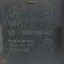 Дебитомер MAF Сензор Опел Астра Х Opel Astra H 1.9cdti OEM 0281002683, снимка 2
