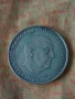Сребърна монета 100 песети 1966 години 43134, снимка 4