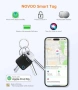Нов Bluetooth тракер Apple Find My 4 броя за багаж ключове портфейл анти кражба проследяване, снимка 3