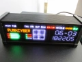 PUNKCYBER настолен дигитален часовник с VFD дисплей нов, снимка 2