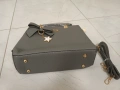 Дамска чанта сива, дамска сива чанта с къса и дълга дръжка, снимка 5