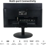 Нов мултифункционален монитор SKitphrati 15.6 инча HDMI VGA BNC USB , снимка 6