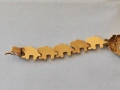 Златна гривна за часовник 10 карата, снимка 7