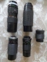 Продавам  Лот от 5 ретро ръчнофокусни обектива (Canon FD, Pentax K, Minolta MD), снимка 1