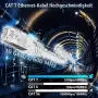 Soibke Cat7 LAN кабел 50 м, S/FTP, 10 Gbps, снимка 2