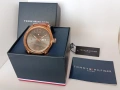 TOMMY HILFIGER Мъжки часовник с ден и дата в кутия с документи и етикет , снимка 2