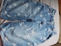 Дънки къси Bershka EUR 32 звезди , снимка 1