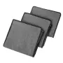Практичен калъф/кутия за съхранение на дрехи и завивки с цип (51x31x30 см) 3285, снимка 5