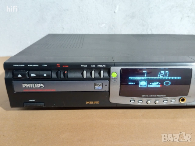 Компакт диск рекордер Philips CDR779, снимка 2 - Други - 54611268