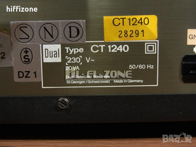 Тунер Dual ct-1240 , снимка 8 - Ресийвъри, усилватели, смесителни пултове - 54942239