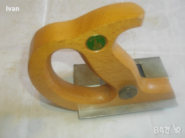 НОВ ВИНТИДЖ НЕМСКИ ОРИГИНАЛЕН РЪЧЕН НОЖ ЗА ИЗРЯЗВАНЕ НА ФУРНИР Ulmia Професионален Старо качество 