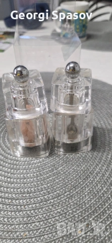 Механична мелничка за сол и черен пипер, снимка 5 - Прибори за хранене, готвене и сервиране - 54031642