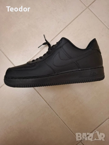 Черни обувки Air Force 1, снимка 4 - Ежедневни обувки - 54136055