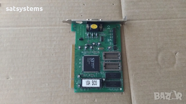 Видео карта S3 Super Trio 64V2/DX Gainward GW503D 1MB PCI, снимка 6 - Видеокарти - 38961415