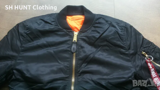 ALPHA INDUSTRIES MA-1 BOMBER Two Face Jacket Размер S мъжко двулицево яке - 25-69, снимка 6 - Якета - 55681275