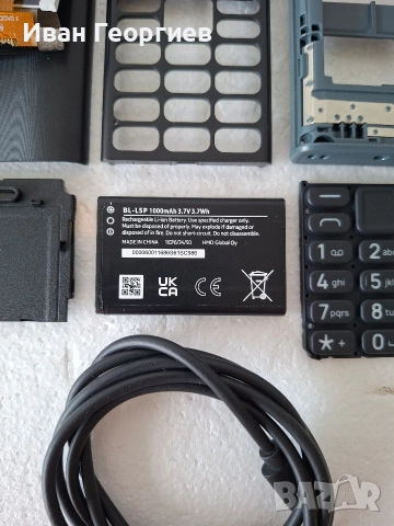 Nokia 105 на части ОРИГИНАЛНА батерия BL-L5P 1000 mAh Нокиа 2.0" LCD display Технополис , снимка 4 - Nokia - 54896267