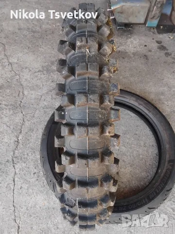 110/85-19 Pirelli, снимка 2 - Гуми и джанти - 55693124