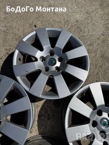 Алуминиеви джанти Skoda Octavia 16”, снимка 4 - Гуми и джанти - 55361670
