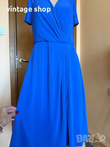 Разкошна рокля Max Mara Studio, размер L, снимка 3 - Рокли - 54182411