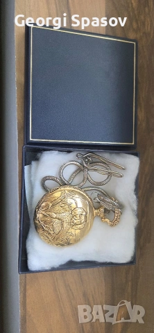 Мъжки джобен кварцов часовник, снимка 7 - Мъжки - 54410652