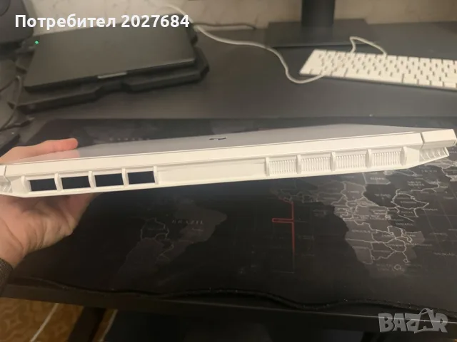 Геймърски лаптоп Acer Nitro V14 (Pearl White) – Ryzen 7 8845HS/32GB RAM/RTX 4050, в гаранция, снимка 6 - Лаптопи за игри - 55461687