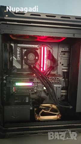 PC Full setup , 9070XT , 4К монитор - всичко е описано, снимка 13 - Геймърски - 54802381
