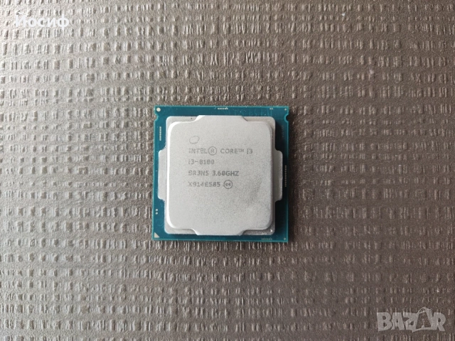 Процесор Intel core i3-8100 LGA1151 4 cores 3,60GHz