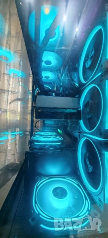 Продавам НОВО Супер Гейм PC Ryzen 7 9800X3D/64Gb/2Tb SSD/RX 9070XT 16Gb/WIFI & BT/Гаранция, снимка 7 - Геймърски - 54442501