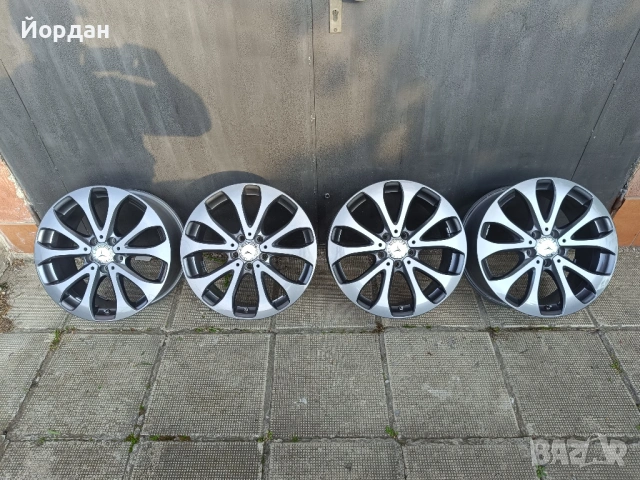 ОРИГИНАЛНИ джанти 18 ' цола 5x112 MERCEDES BENZ / Мерцедес 8J ET38 + датчици, снимка 5 - Гуми и джанти - 54495698