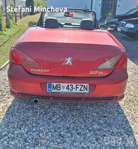 Peugeot 307 CC 2.0 КУБ 140 КОНЯ БЕНЗИН, снимка 3 - Автомобили и джипове - 55671861