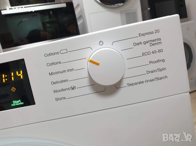 UK Miele W1 Selection Пералня Миеле 12м Гаранция, снимка 3 - Перални - 54952599