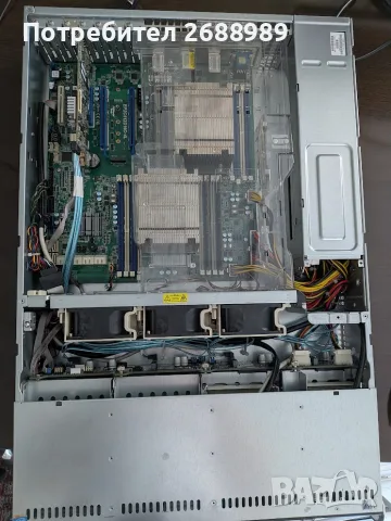 Сървъри Supermicro CSE-813M/825М 1U/2U (ASRock 32GB DDR4 / X10SLM-F 8GB DDR3), снимка 2 - Работни компютри - 55638626