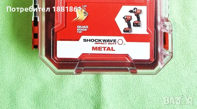 Нов Комплект свредла 1/4 HSS-G Titanium Milwaukee 10 броя, снимка 4 - Други инструменти - 55437030