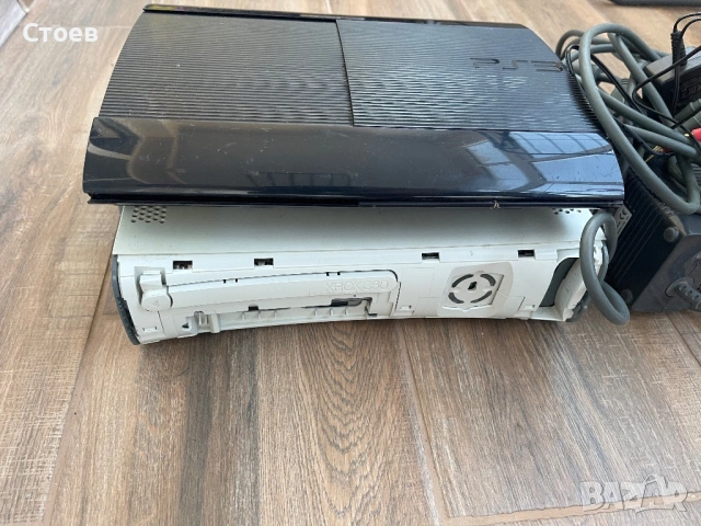 Продават се двете конзоли PS3 slim + Xbox 360 като дефектни