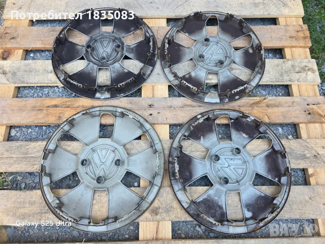 Оригинални тасове VW 14 цола, снимка 6 - Аксесоари и консумативи - 55424336