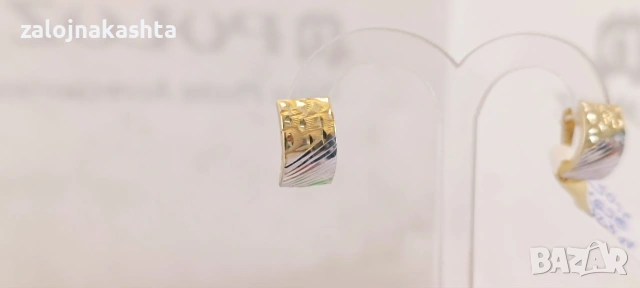 Нови-Златни обеци-1,50гр/14кр, снимка 2 - Обеци - 55146917
