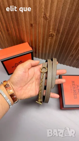 колани от естествена кожа в кутия hermes , снимка 2 - Колани - 55342851
