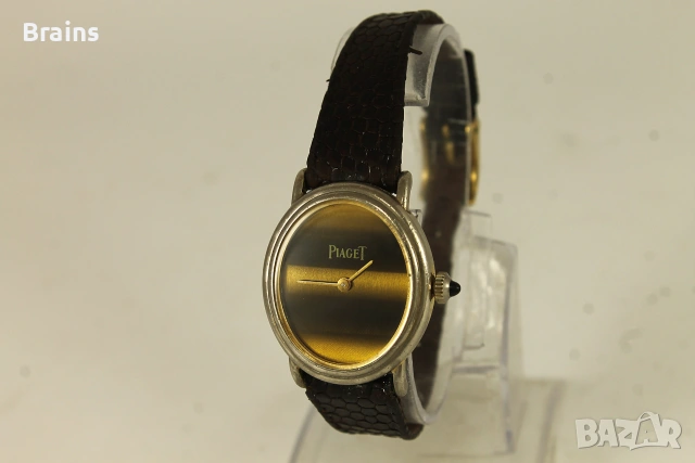 1960's PIAGET Тигрово Око Швейцарски Дамски Ръчен Часовник 