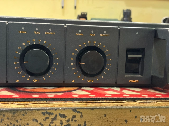 Японско крайно стъпало TOA75d 2x150/1x300W, снимка 2 - Ресийвъри, усилватели, смесителни пултове - 54118577