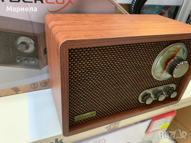 Cyberlux CL-3080 Ретро радио, снимка 7 - Радиокасетофони, транзистори - 54591575
