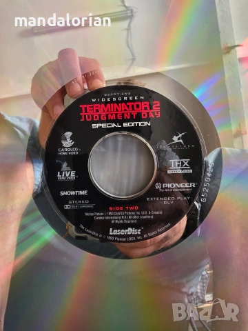 1993 PIONEER TERMINATOR 2: JUDGEMENT DAY SPECIAL WIDESCREEN EDITION LASER DISC, Speed, снимка 3 - Други - 55045148