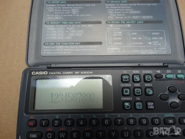 CASIO SF-4300A ..., снимка 5 - Друга електроника - 55414664