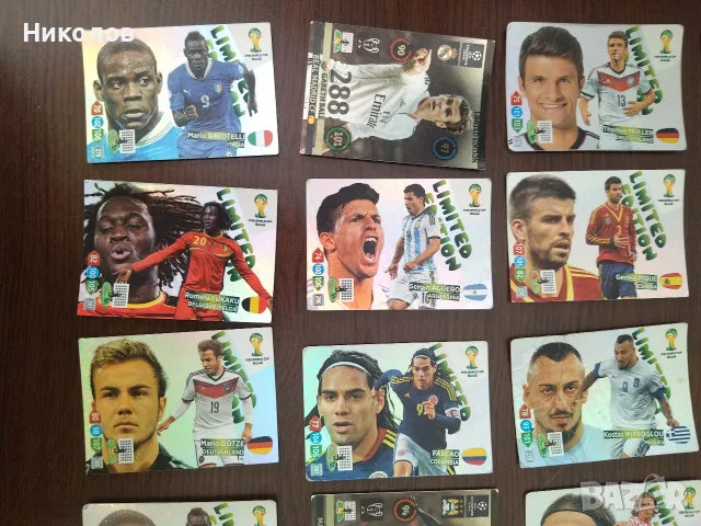 Продавам PANINI Trading cards, снимка 15 - Колекции - 55482107