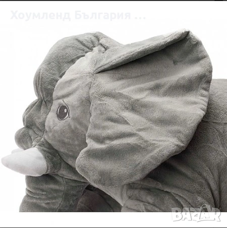 Голям плюшен детски слон 60см, снимка 5 - Плюшени играчки - 54356665