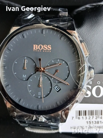 Нов часовник HUGO BOSS 1513814 Peak Chronograph , снимка 9 - Мъжки - 54443091