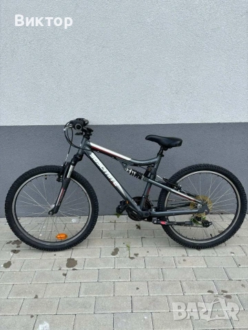 Планински велосипед Yosemite 24" с двойно окачване (Full Suspension)